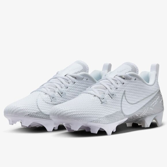 Nike Vapor Edge Speed 360 2 Football Lacrosse Cleats Men Size 8 White DA… - Picture 1 of 15